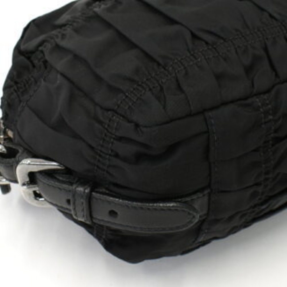 Prada Crossbody Black Nylon Triangle Plate - Picture 5 of 8